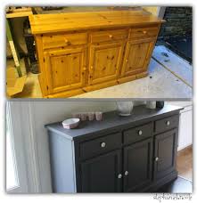 Deco Bricolage Bahut En Pin Recup Et Repeint Stephanie Bricole Relooker Meuble Mobilier De Salon Meuble En Pin