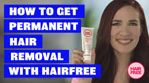 Hairfree no.1 is like a depilatory but with an additional ingredient which provides for permanent hair removal. Hairfree Hair Remover Youtube