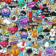 Hiphop graffiti graff streetart party music wallpaper abstract poster pattern b boy dj rapper beat box hiphop dance street. Graffiti Wallpaper Surface Covering Youcustomizeit