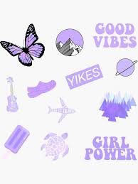 Buy el nido 100 purple stickers, aesthetic stickers, cute stickers, laptop stickers, vinyl stickers, sticker for water bottles, computer waterproof stickers . Purple Stickers Featuring Millions Of Original Designs Created By Independent Artists Purple Butterfly Wallpaper Purple Wallpaper Iphone Iphone Case Stickers