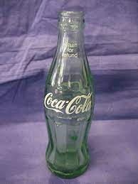 On monday, ronaldo scoffed after finding two bottles of coke in front of him at a press event. Vintage Coke Coca Cola 6 1 2 Fl Oz Bottle Money Back Bottle Green Ebay