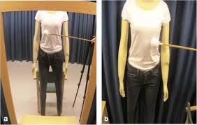 This is more or less. Owning The Body In The Mirror The Effect Of Visual Perspective And Mirror View On The Full Body Illusion Scientific Reports