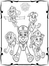 Paw patrol is an animated television series created by keith chapman; Paw Patrol Coloring Pages Printable Coloring Home