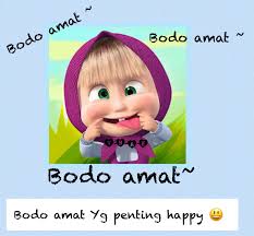 Saat Orang Orang Ngatain Gue Jomblo Bodo Amat Gambar Lucu Lucu Gambar
