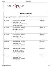 Cuci dapat 70%, minimum withdrawal x10. Bank Islam Ib New Bank Islam Ib Account History History Inquiry For Savings Account 07016027403833 Myr Account Balance Myr 1 248 87 30 Jan 2021 Course Hero