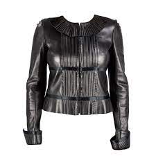 Iconic Chanel Black Lambskin Leather Jacket Lambskin Leather Jacket Leather Jackets Women Lambskin Leather