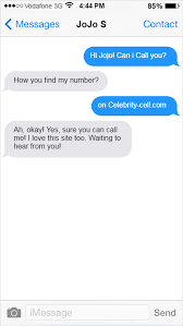 Contact Here Celebrity Phone Numbers Real Phone Numbers Jojo Siwa S Phone Number Phone Numbers