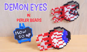 Perler Beads Demon Eyes Terraria Tutorial Perler Beads Designs Perler Beads Perler