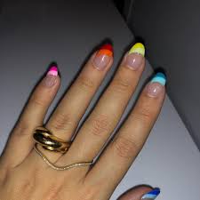 I recently created some nails and submitted them for the pastel rainbow collage that was put together by nails like lace & peace, love & polish on instagram. 21 Cute Rainbow Nail Designs To Wear This Summer Glamour