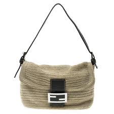 Maybe you would like to learn more about one of these? Fendi Beige Rope Baguette Shoulder Bag Fendi Tlc