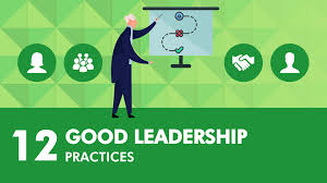 A good leader sets the bar high for their people, because they want to reach the goals and bring the best ou of their teams. 12 Good Leadership Practices Sprigghr