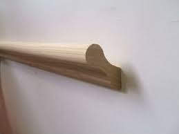 Then turns into a wall banister with no spindles where the staircase becomes enclosed with a wall. Pigsear Handrail Wall Mounted Handrail Stair Handrail Wall Mounted Stair Handrail