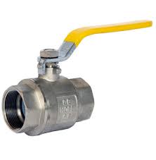 Annex Yellow Handle Lever Ball Valve
