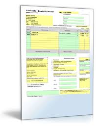 Schufa auskunft kostenlos online sofort ausdrucken probe. Preisliste Mit Excel Muster Zum Download