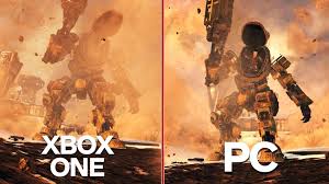 Titanfall Xbox One Vs Pc Graphics Comparison Titanfall Titanfall Xbox 360 Xbox