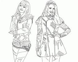 Step by step how to draw mal from descendants in 11 easy steps. Descendants Coloring Pages Dizzy Dizzy From Descendants Coloring Pages