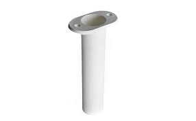 Flush mount rod holder boat. Amazon Com Marine City 90 Degree White Plastic Flush Mount Fishing Rod Holder 1 Pcs Sports Outdoors