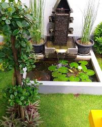 Batu alam dapat anda tambahkan untuk memberikan efek keindahan. 29 Ide Kolam Ikan Minimalis Kolam Ikan Kolam Ikan
