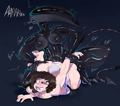 Alien wife hentai with Ellen