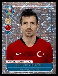 Panini Uefa Euro 2020 Preview Emre Belozoglu Turkey No Tur6 Panini Euro Uk Sites