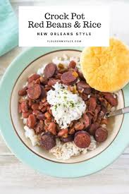 The kids thought it was great too. New Orleans Style Crock Pot Red Beans And Rice Flour On My Face
