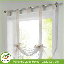 china polyester kitchen tier curtains