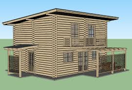 Wooden Housing Structure 3d Model Sketch Up File In 2020 Model Sketch House Sketch Roof Design