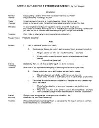 Writing an informative speech outline is simple and easy if you remember the basic elements of any good presentation. 43 Informative Speech Outline Templates Examples