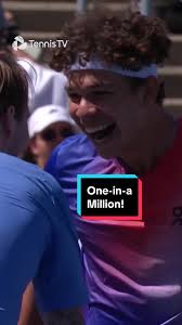 Unbelievable Tennis Shot by Ben Shelton