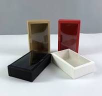 100pcs Clear PVC Lid Cover Paper Box Gift Box | Cosmetics ...