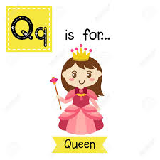 To save this sample alphabet flashcard, right click on the image and choose save image as. Cute Children Abc Alphabet Q Letter Tracing Flashcard Of Queen For Kids Learning English Vocabulary In Happy Halloween Day Theme Vector Illustration Royalty Free Cliparts Vectors And Stock Illustration Image 88305549