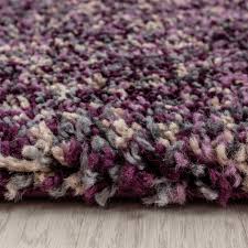 Langflor ist richtig flauschig und schmeichelt deinen füssen. Hochflor Shaggy Teppich Flauschig Hochwertig Langflor Terra Mint Lila Farben Teppium Online Teppich Market