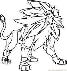 It is one of cosmog's final forms, the other being lunala. Lunala Solgaleo Sun And Moon Pokemon Coloring Pages Novocom Top