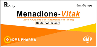 China Menadione Injection Vitamin K Humna Medicine Injection China Menadione Vitamin K