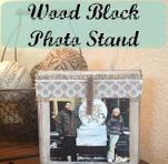 Wood Block Photo Stand - Dream Design DIY