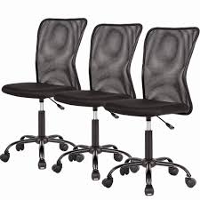 Office ergonomic mesh desk chair. Desk Chairs Bestmassage Mid Back Mesh Ergonomic Computer Desk Office Chair Black 1 Pack Office Products Perfactgroup Com