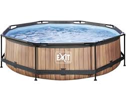 Exit Frame Pool O 300 Cm Holz Bei Hornbach Kaufen