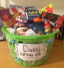 Birthday Gift For Dad From Baby Boy Daddy Survival Kit Dad To Be Gift New Dad Gift Some Things For Energy Something For The Inevitable Headac Daddy Baby Shower Daddy Survival Kits Daddy Gifts