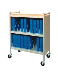 Medical Record Binder Storage Racks Carts Carousels