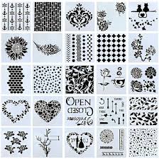 It's not really that difficult, just find some sample images from google to help you. Amazon Com Swpeet 25pcs Mixed Pattern Hollow Out Painting Stencils Kit Plastic Planner Stencils Square Shape Journal Stencil For Bullet Journal Painting Craft Journal Notebook Diary Scrapbook Diy Arts Crafts Sewing