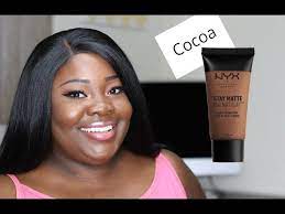 Every creamy shade glides on smooth, delivering matte coverage and color that stays true for up to 24 hours. Nyx Stay Matte But Not Flat Liquid Foundation Cocoa Rant Youtube