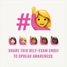 Ladies in kenya on thursday marked the breast cancer awareness month in a new way through the use of whatsapp statuses. Horizon Fcb Self Examination Emoji Facebook