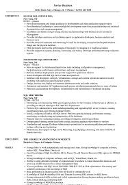 Sql Server Dba Resume Samples Velvet Jobs