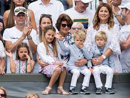Roger federer, competing in the 2019 u.s. Wimbledon On Twitter Roger Federer Kids Roger Federer Roger Federer Family