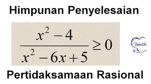 4 itu penjelasan untuk pemilihan nilai mutlak yg sesuai untuk batas di persekitaran 2 dan 13 itu bagaimana. Pertidaksamaan Rasional Mengandung Bentuk Kuadrat Dengan Cara Pemfaktoran Pertidaksamaan Pecahan Youtube