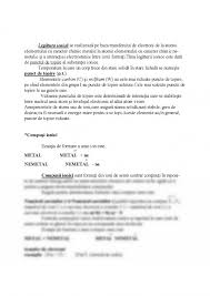 Principalele tipuri de legături chimice includ metode covalente și, de asemenea, ionice și metalice. Referat Legaturi Chimice 331381 Graduo