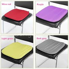 Round chair cushion thick seat floor mat patio home car office pad solid color. New Solid Color Soft Comfort Seat Mat Lumbar Pillow Office Chair Seat Cushion Bolster Buttocks Tie On Pad 37x37x2cm Cushion Bolsters Office Chair Seat Cushionchair Seat Cushion Aliexpress
