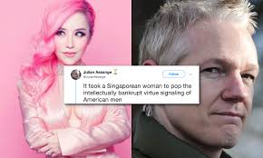 WikiLeaks founder Julian Assange praises Xiaxue
