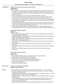 He would need to work with financial accountant, the company accountant, the auditors, the company bond breakers, the company shareholders. Manager Sales Planning Resume Samples Velvet Jobs