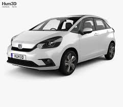 Honda Jazz E Hev 2020 3d Model Carros